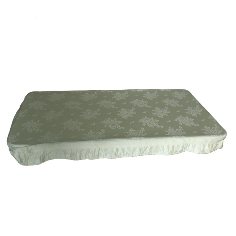 紫燕沙 长方桌布 600×1230mm 米黄化纤光面提花布 加墙加菲子 内加松紧 个