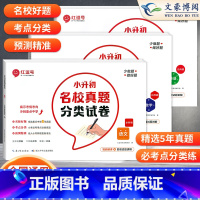 [全3册]小升初名校真题语数英 小学升初中 [正版]小升初名校真题卷分类试卷 语文数学英语小升初真题卷五六年级人教版期末