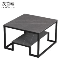 芙首泰岩板方几600*600*500mm张