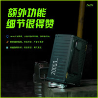 沃品 创意集装箱移动小电站PD32(20000mAh)曜目黑