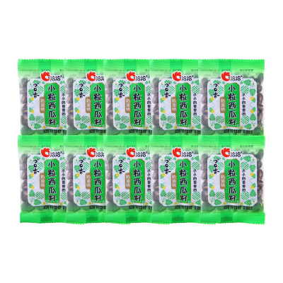 洽洽西瓜子甜香津脆唇齿留香炒货零食年货独立包装奶油味10包