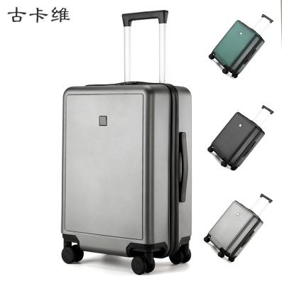 古卡维 拉杆箱 行李箱 深灰色20寸拉链款ZC034-1