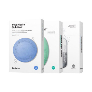 [正品行货]韩国Dr.Jart+ 蒂佳婷 蓝色绿色灰色药丸面膜深层补水持久滋润保湿5片/盒