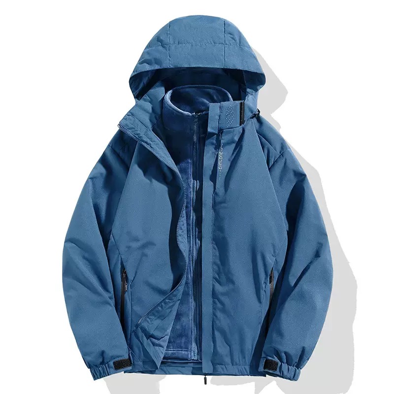 浩博时代 春秋款防风防水三合一冲锋衣 多色可选 M-5XL 件