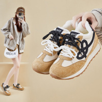 内增高ins韩版新款阿甘鞋女冬季保暖休闲鞋