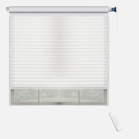杜克恩 DKECLD-01 1m*0.25m 电动窗帘 全遮光 丝柔百叶