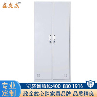 鑫虎威 二门铁皮柜更衣柜 员工储物柜 存放鞋包柜 其他金属更衣柜