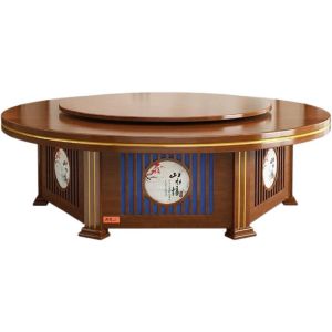 美沐芯品 圆桌 电动餐桌(不含餐椅)直径 2.4米/张