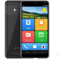[支持老年模式+改串号] K-Touch/天语 K7 正品大屏大字大图标 3G运行 16G内存 支持人脸识别 双卡双待 支持老年模式 亲情模式 大声音 大字体 全网通4G手机