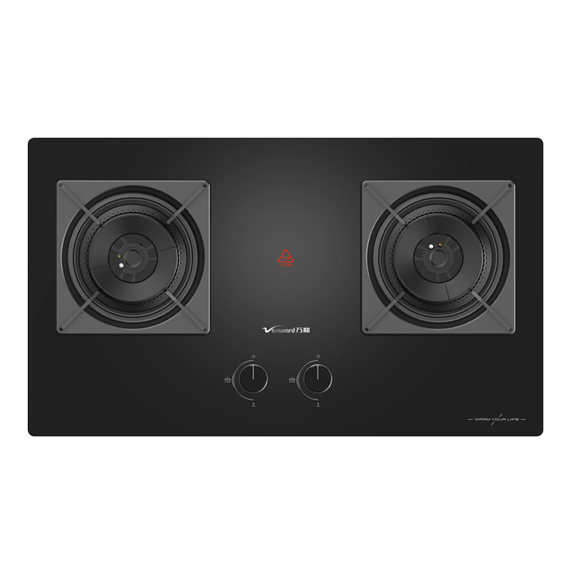 万和[龙燚火] JZT-Q3L03Q 天然气燃气灶 5.2kW大火力双眼灶 钢化玻璃台嵌两用一级能效 嵌入式台式