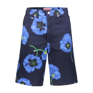 KENZO男士多口袋牛仔短裤时尚便捷休闲单品