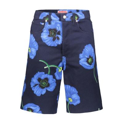 KENZO男士多口袋牛仔短裤时尚便捷休闲单品