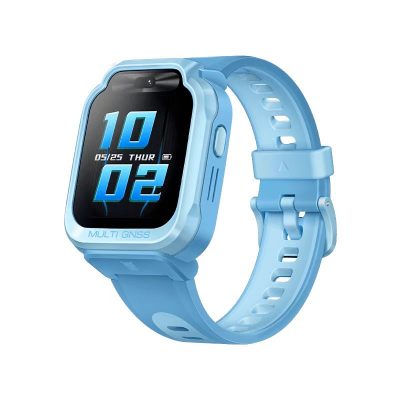 小米米兔儿童电话手表7X蓝色高清双摄大屏3D楼层定位儿童微信小学生男女孩智能正品礼物