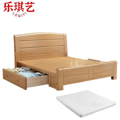 乐琪艺 单人床 1.5米(含床垫)套