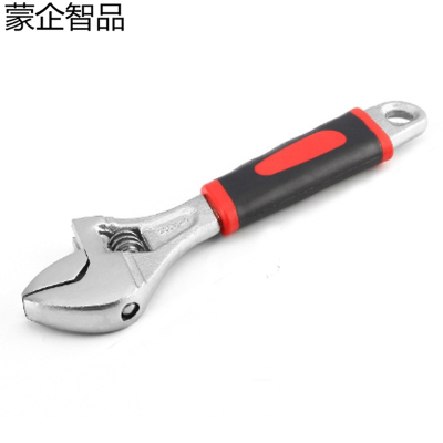 蒙企智品 黑红色胶柄扳手 8寸/把