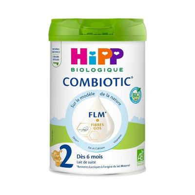 原装进口欧盟喜宝(HiPP) 有机益生菌 白金升级版(无淀粉)2段 6个月以上800g/罐