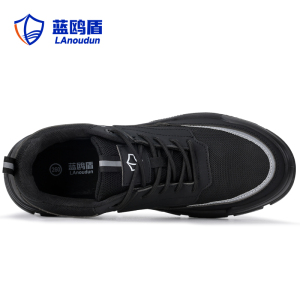 蓝鸥盾劳保鞋男四季款防砸防刺穿欧标钢包头安全防护功能鞋D216