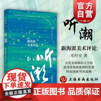 听潮新海派美术评论 毛时安著上海书画出版社艺术鉴赏