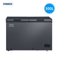 星星XINGX BCD-300C/DC双温卧式冷藏冷冻家用冷柜300C/DC