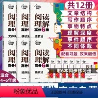 阅读理解高分6法套装六册 小学通用 [正版]阅读理解专项训练书 阅读理解高分6法12册 线索法顺序法五问法情节法研读法文