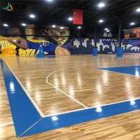 韦步室内体育运动木地板篮球馆实木木地板羽毛球馆木地板