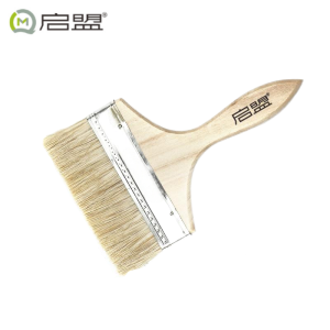 启盟QM油漆刷毛刷刷子加厚8寸棕色QM-80088把