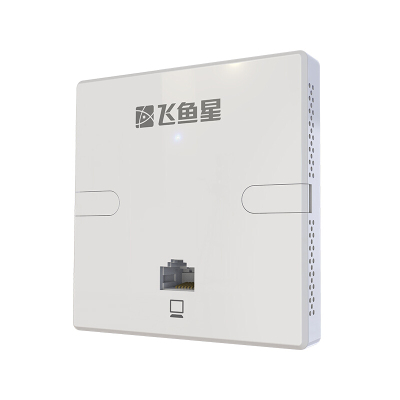 飞鱼星VP1202AC1200M全千兆双频接入点poe酒店别墅无线覆盖86型入墙面板式无线AP