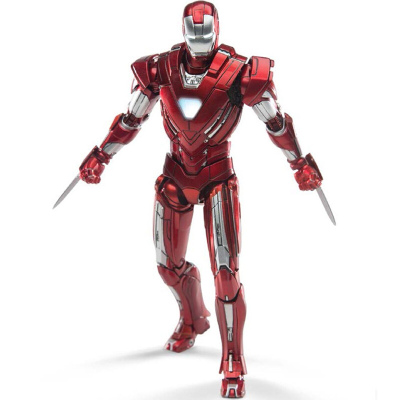 1/12合金钢铁侠手办模型玩具16cmMK33