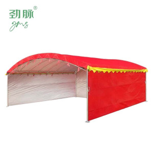 劲脉 遮阳防雨帐篷 三面围布-3*8*2.3M 顶