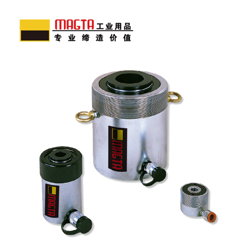 玛吉塔工(MRO MAGTA)分体式单作用中空油缸 中空液压千斤顶 43052 60T 76mm