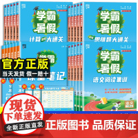 2025学霸的暑假衔接作业小学一升二升三升四升五升六年级全套学霸语文阅读集训数学计算思维题大通关人教版北师苏教版预复习一