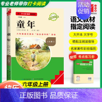 [六年级上]童年 小学通用 [正版]爱的教育小英雄雨来童年全套3册快乐读书吧六年级必读书上册下册小学生同步语文课外侠阅读
