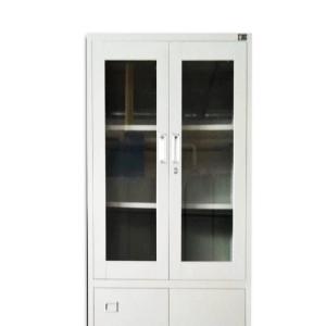 阜样 平分对开玻璃柜 900*390*1850mm 个