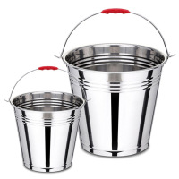铁皮桶 水桶 加厚提水桶 不锈钢水桶 8L