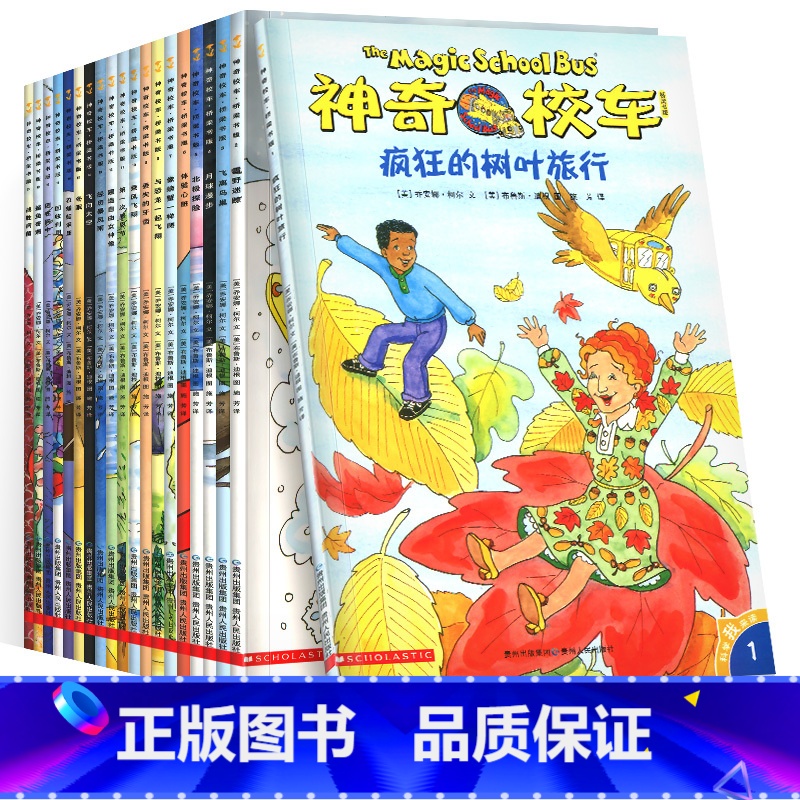 神奇校车全套20册(桥梁版) [正版]神奇的校车1辑全套12册一年级二年级阅读系列儿童绘本故事书籍图画书在人体中游览原版