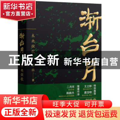 正版 渐台月:第二部:未央弦哥 乔岳著 广东人民出版社 9787218119