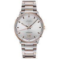 Mido全自动机械男表瑞士进口玫瑰金不锈钢腕表42毫米