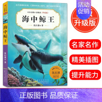 [正版]海中鲸王(升级版) 中外动物小说精品初中三四五六年级小学生课外必读书籍10-12-15岁少儿童阅读物图书狼王梦畅