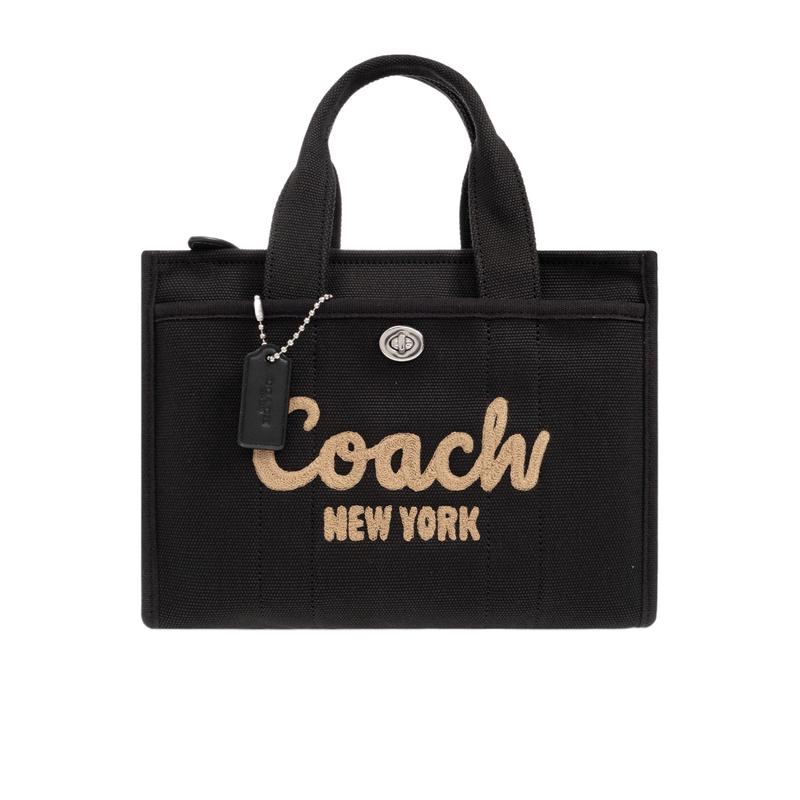 蔻驰(COACH)黑色可拆卸肩带单肩包 时尚简约女包 适合多场合使用
