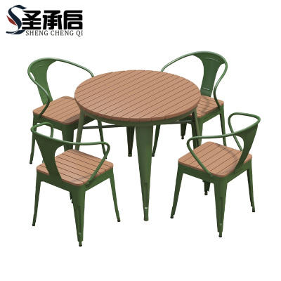 圣承启 桌椅组合 80*75cm+四椅 套