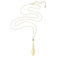 SwarovskiStunning 天使之泪女士金色优雅项链 情人节七夕送女友生日礼物