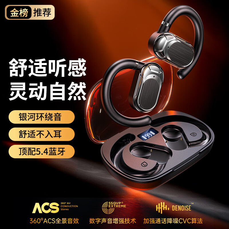 领臣(licheers) 挂耳式蓝牙耳机-J056