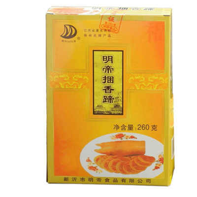 明帝(MingDi)捆香蹄260克/盒卤猪肉猪肚徐州新沂特产下酒菜年货送礼