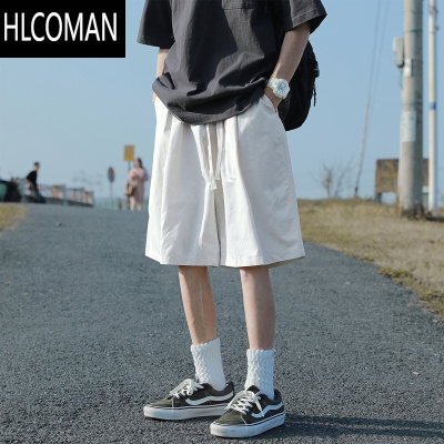 HLCOMAN@ 日系工装五分短裤男夏季男款裤子休闲宽松男生中裤