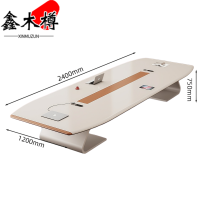 鑫木樽条桌2.4米张