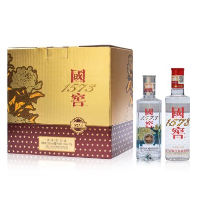 泸州老窖 国窖1573小酒 中国品味52度 国窖4瓶+品味2瓶 共100ml*6瓶