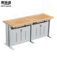 赛颐盛翻转电脑桌双人位1600*600*750mm(050)张