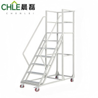 晨磊登高梯5步/个