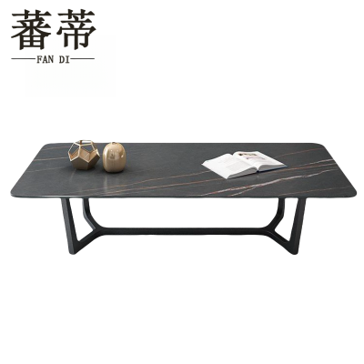 蕃蒂岩板茶几1.2米张
