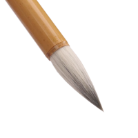 衡雁骏兴 竹制油漆记号毛笔 20CM 支